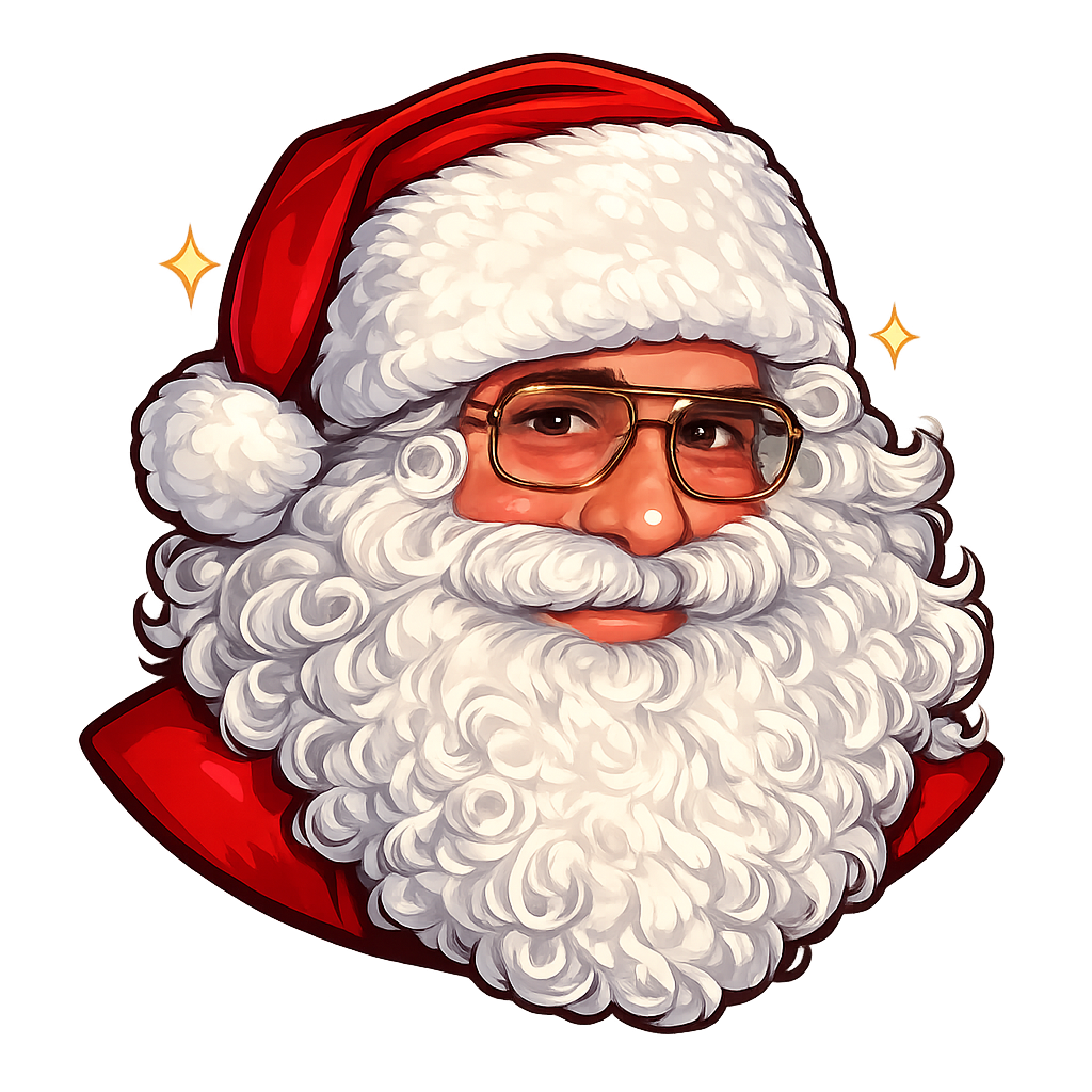Cartoon Santa-Bob